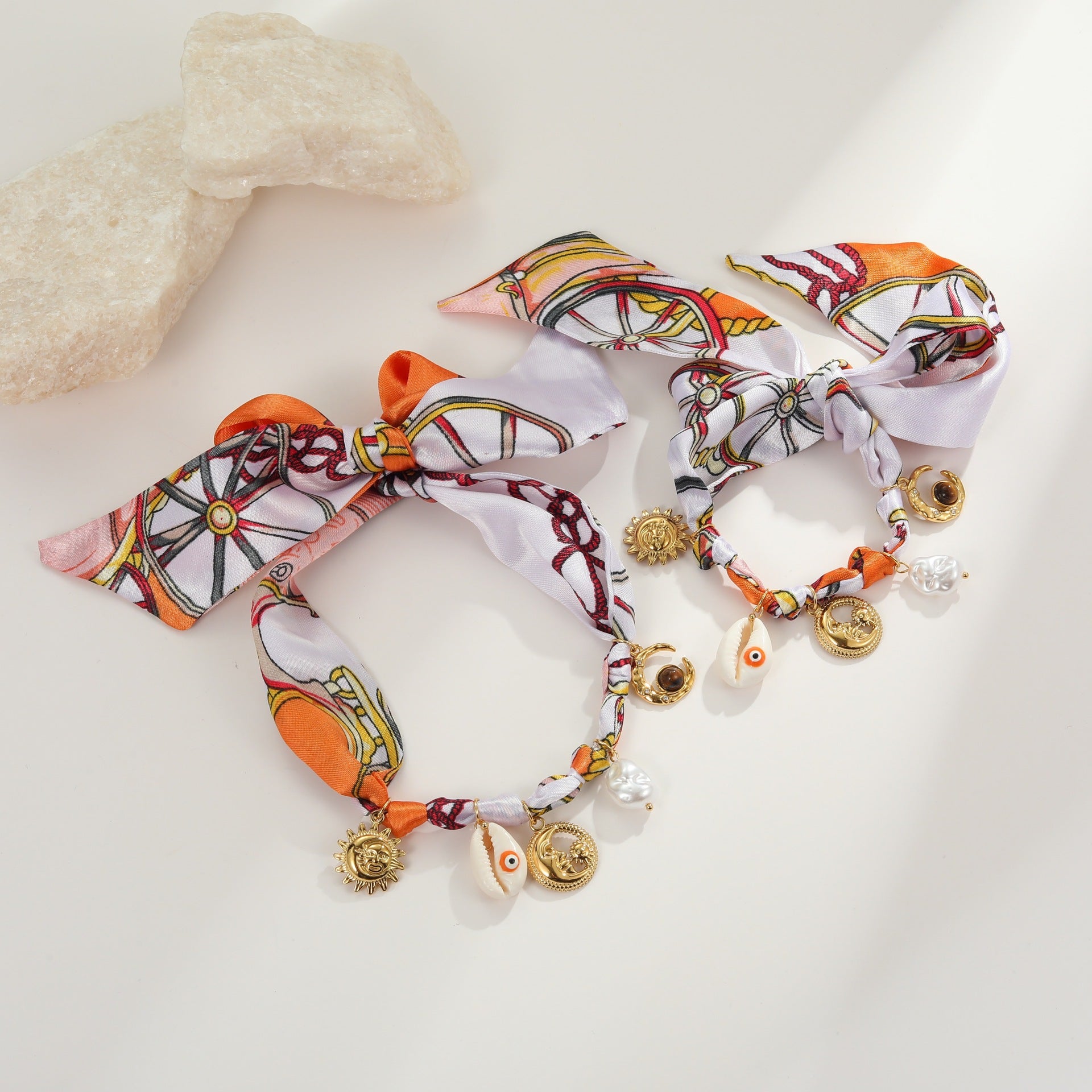 Parure de soie Louise