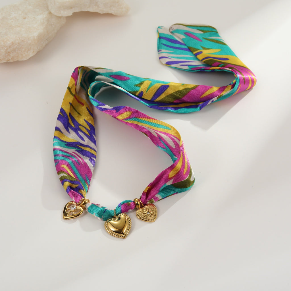 Parure de soie Ophélie